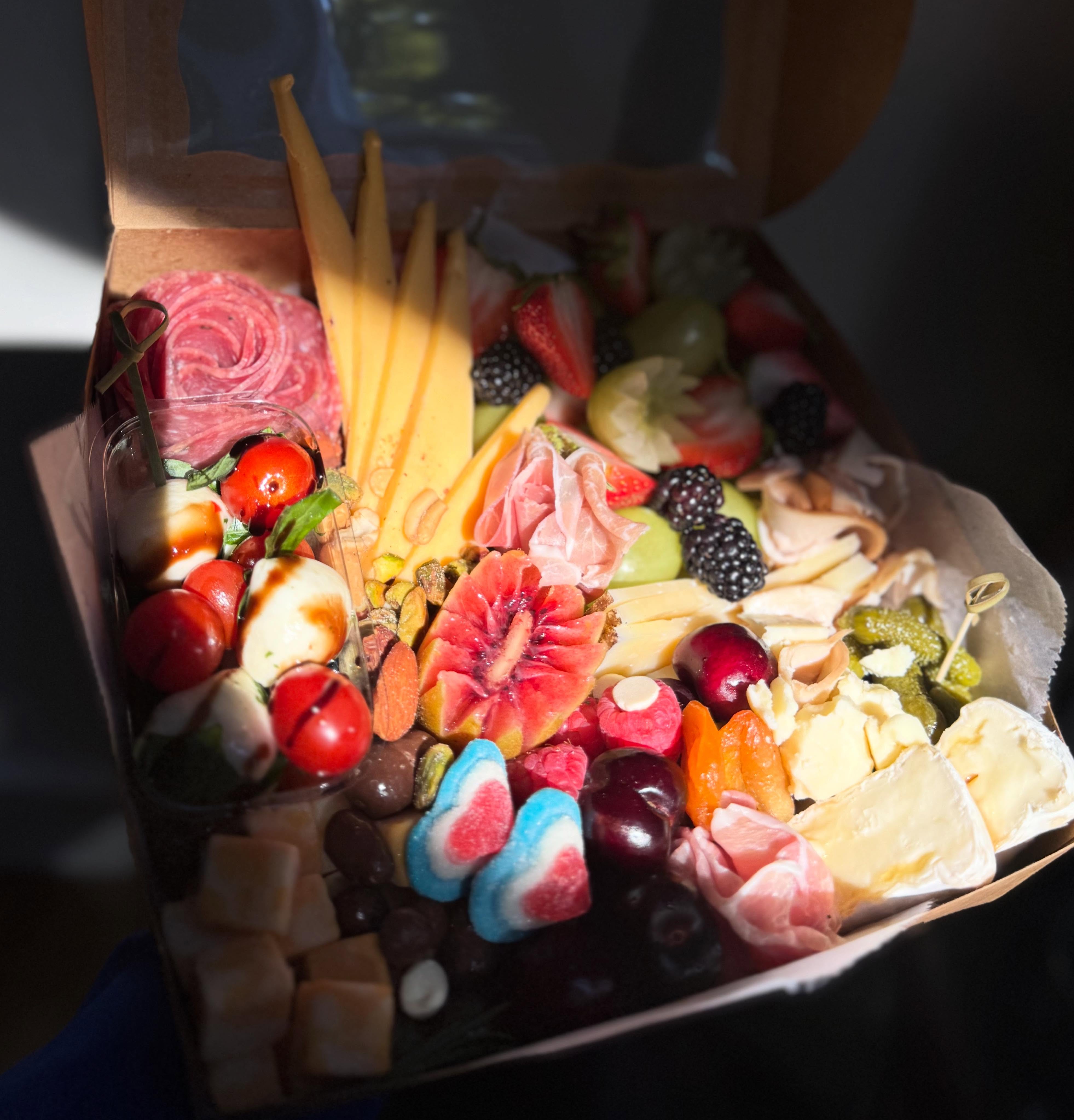Sweet and savory charcuterie selection from Soso's archive